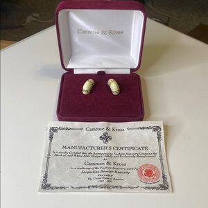 Camrose & Kross Gold Earrings